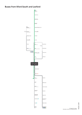 Buses from Ilford South and Loxford