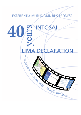 Lima Declaration of INTOSAI 1