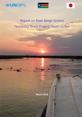 Report on River Barge System Feasibility Study Project, South Sudan