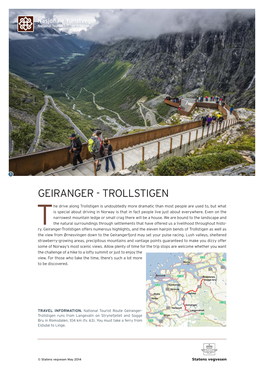 Geiranger - Trollstigen