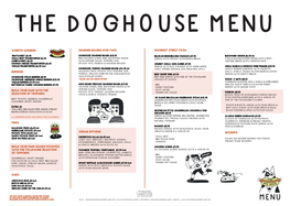 Doghouse Menus