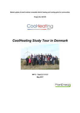 Coolheating Study Tour in Denmark