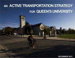 For Queen's University an Active Transportation