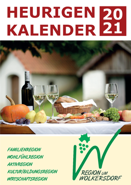 Heurigenkalender 2021 Download