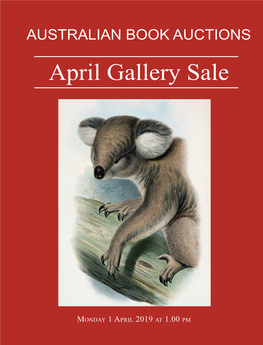 April Gallery Sale