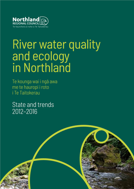 River Water Quality and Ecology In