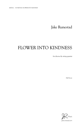 FLOWER INTO KINDNESS (Full Score