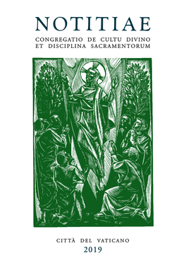 Congregatio De Cultu Divino Et Disciplina Sacramentorum