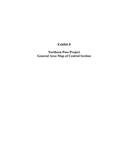 Exhibit 8 Northern Pass Project General Area Map of Central Section