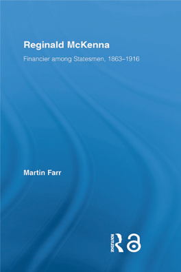 Reginald Mckenna British Politics and Society