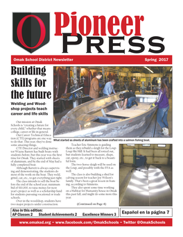 Building Skills for the Future Welding and Wood- Shop Projects Teach Career and Life Skills