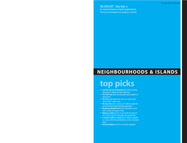 Neighbourhoods & Islands
