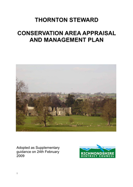 Thornton Steward Conservation Area