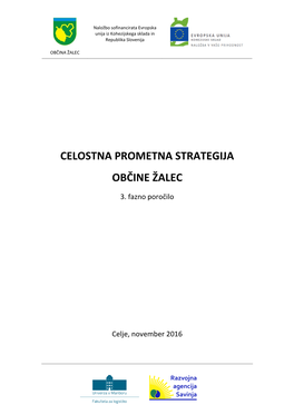 Celostna Prometna Strategija Občine Žalec