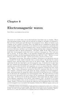 Electromagnetic Waves