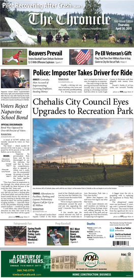 Chehalis City Council Eyes Upgrades to Recreation Park