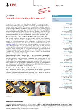 The Robotaxi Simulation in a Few Charts