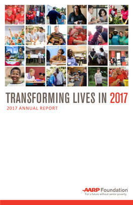 Transforming Lives in 2017