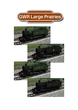 GWR Large Prairies Manual