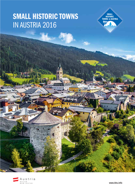 Small Historic Towns in Austria 2016