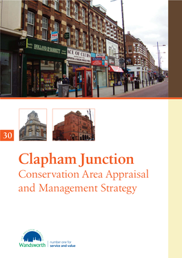 Clapham Junction Conservation Area Appraisal and Management Strategy