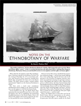 Ethnobotany of Warfare