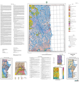 Bedrock Geology Compilation Map Series: Caribou River NTS