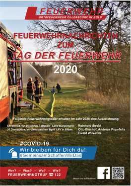 Feuerwehr Zeitung 2020