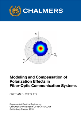 Modeling and Compensation of Polarization Effects in Fiber-Optic