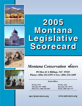 2005 State Legislative Scorecard