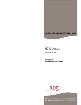 Marion Market Analysis