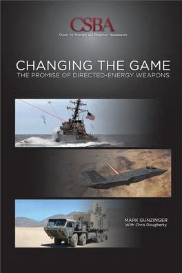 The Promise of Directed-Energy Weapons