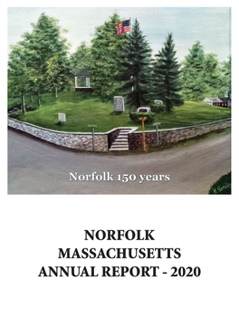 Norfolk Massachusetts Annual Report - 2020