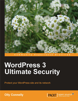 Wordpress 3 Ultimate Security