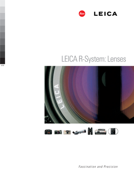 LEICA R-System: Lenses 4/99