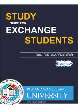 2016 - 2017 Academic Year