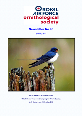 Newsletter 95 Spring 2013