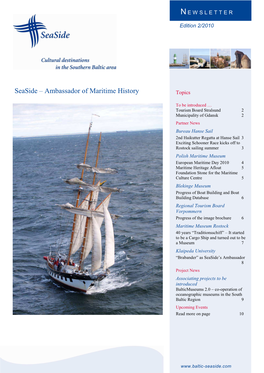 Seaside – Ambassador of Maritime History Topics