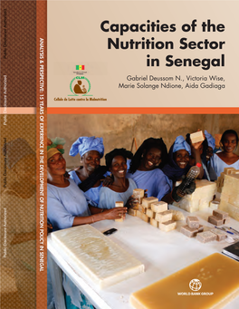 Capacities of the Nutrition Sector in Senegal