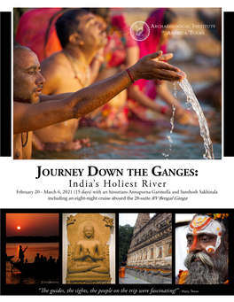 Journey Down the Ganges