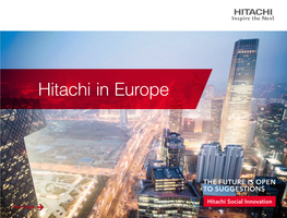 Hitachi in Europe