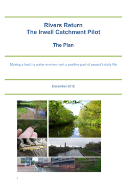 Rivers Return the Irwell Catchment Pilot