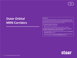 Outer Orbital MRN Corridors