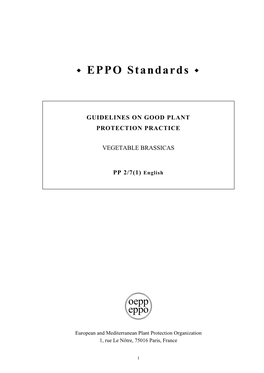 EPPO Standards 