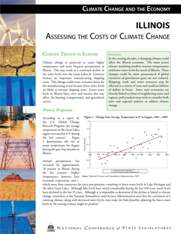 ILLINOIS As S E S S I N G T H E Co S T S O F Cl I M a T E Ch a N G E