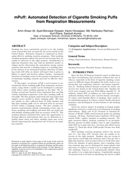 Mpuff: Automated Detection of Cigarette Smoking Puffs from Respiration Measurements