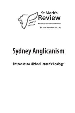 Sydney Anglicanism