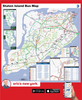 Staten Island Bus Map