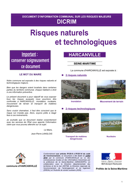 Risques Naturels Et Technologiques