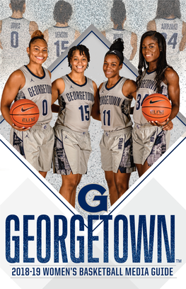 2018-19 Women's Basketball Media Guide